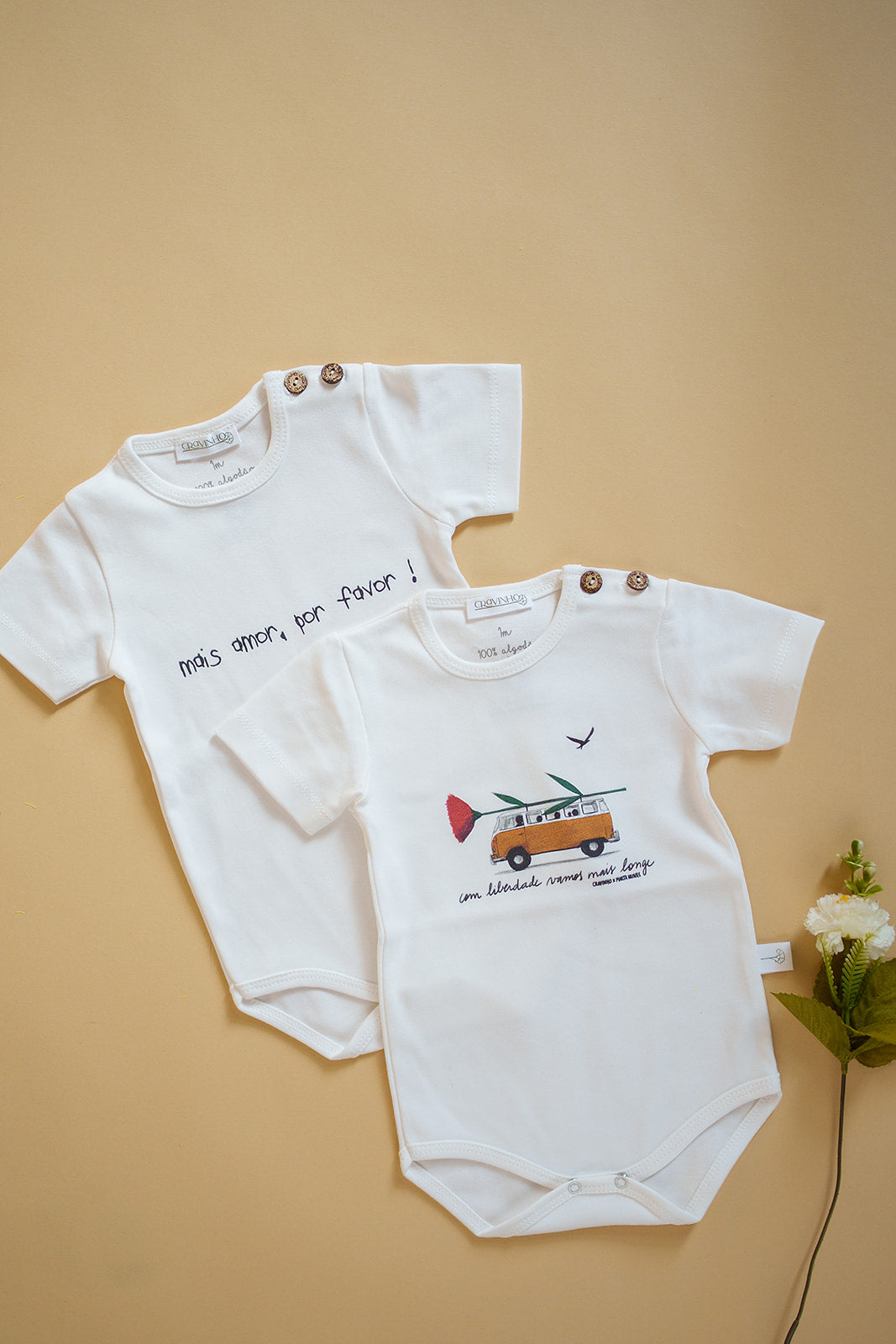 Body "Mais Amor Por Favor", manga curta