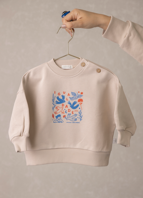 Sweatshirt "Asas de Abril: Igualdade"