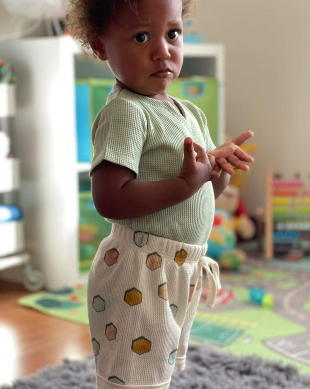 Calções estampados