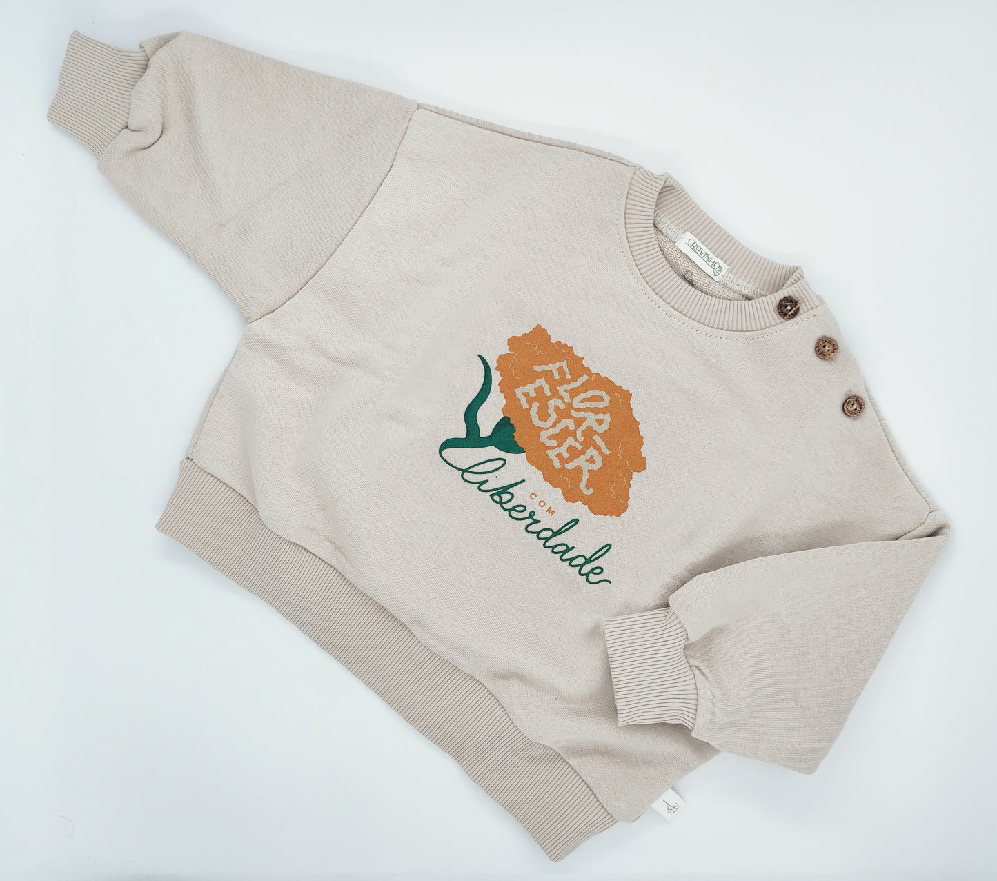 Sweatshirt "Florescer"