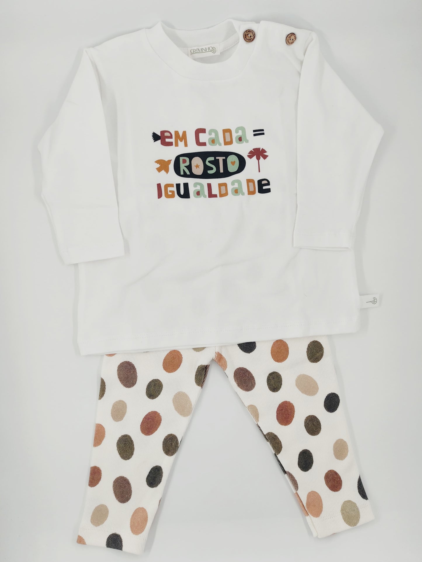 Leggings estampadas "Fingerprints"