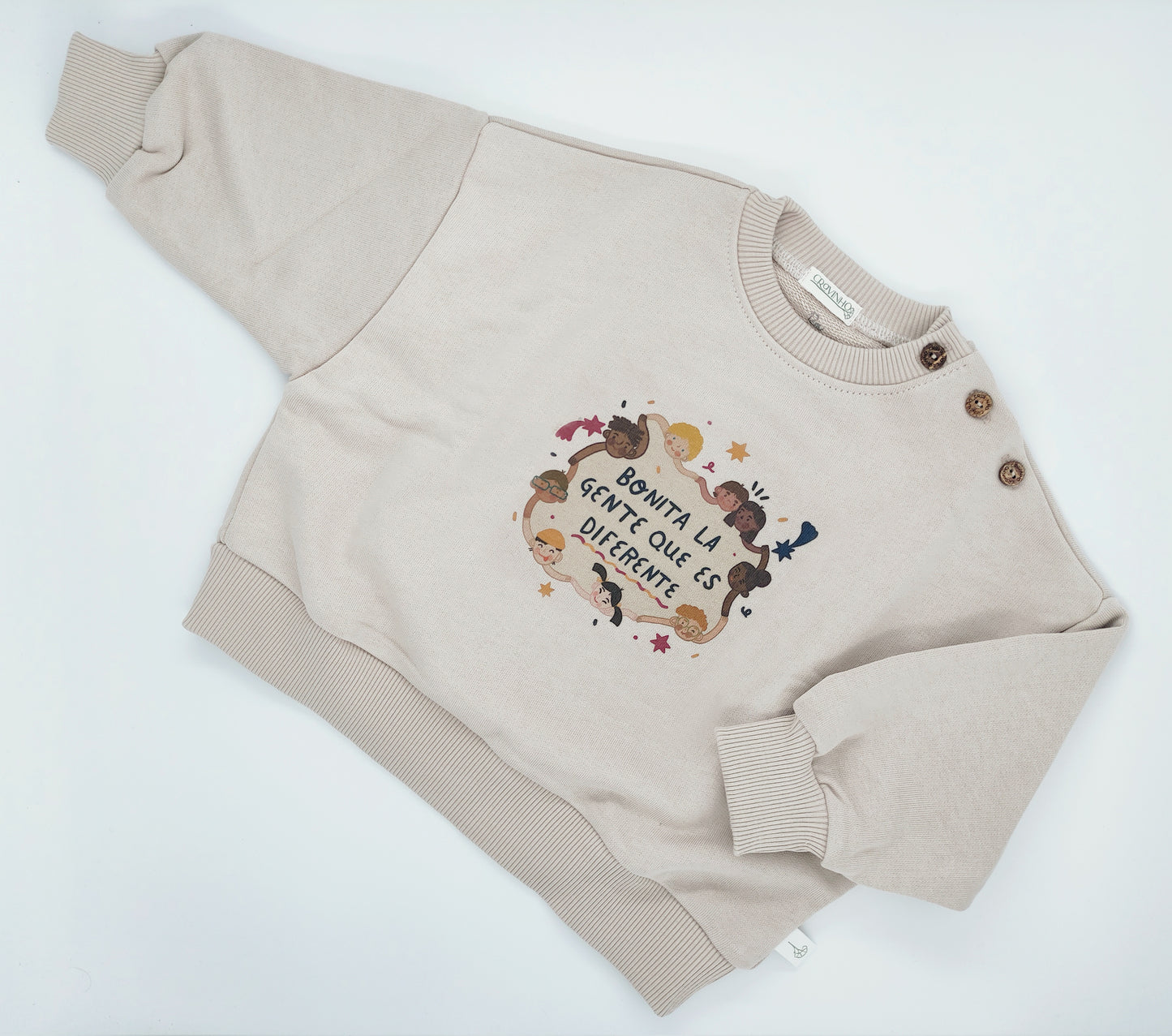 Sweatshirt "Gente diferente"