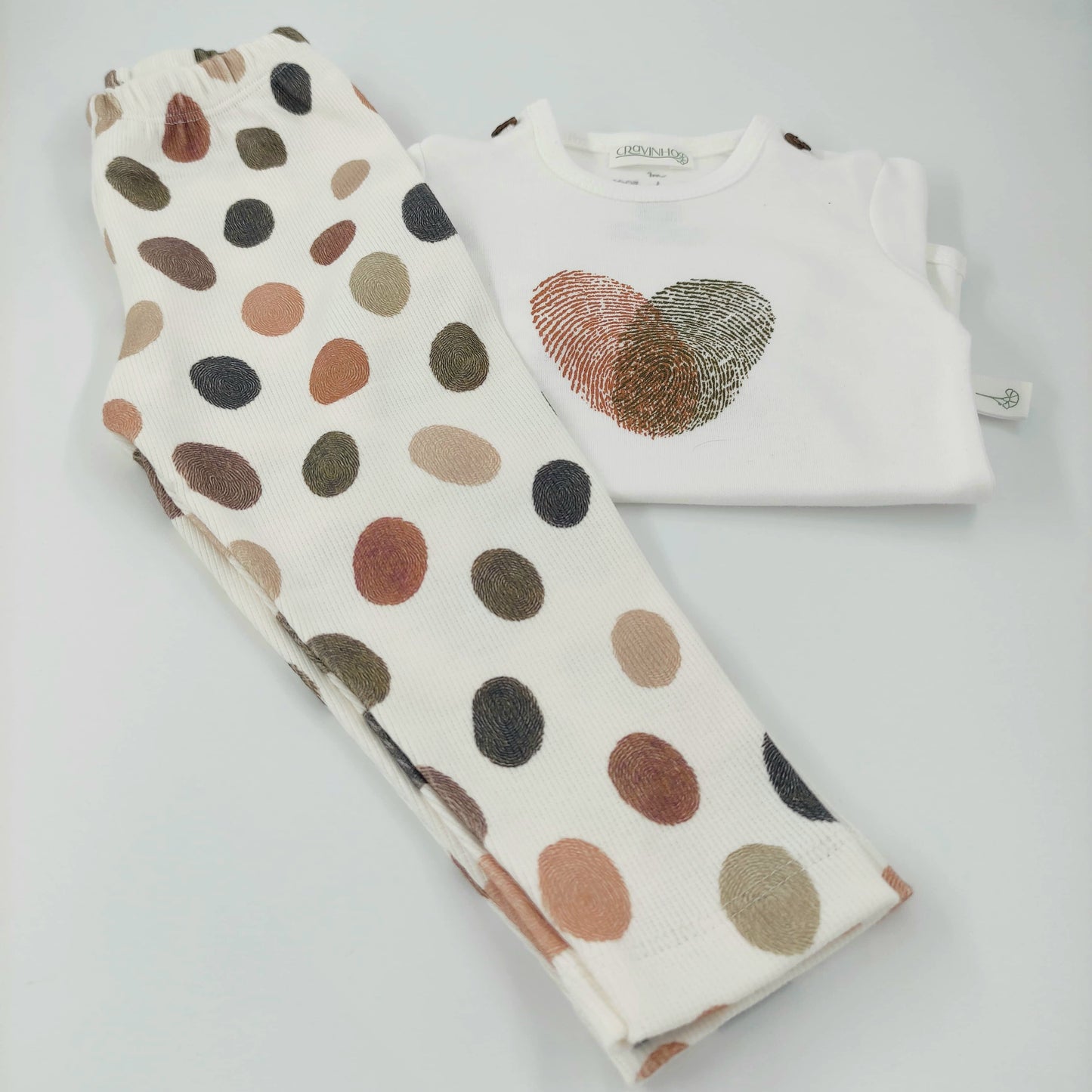 Leggings estampadas "Fingerprints"