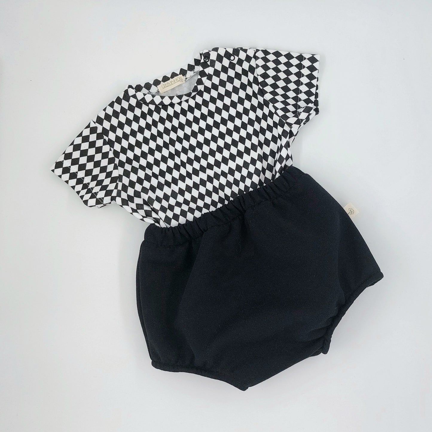 T-shirt Estampada CHECKERBOARD