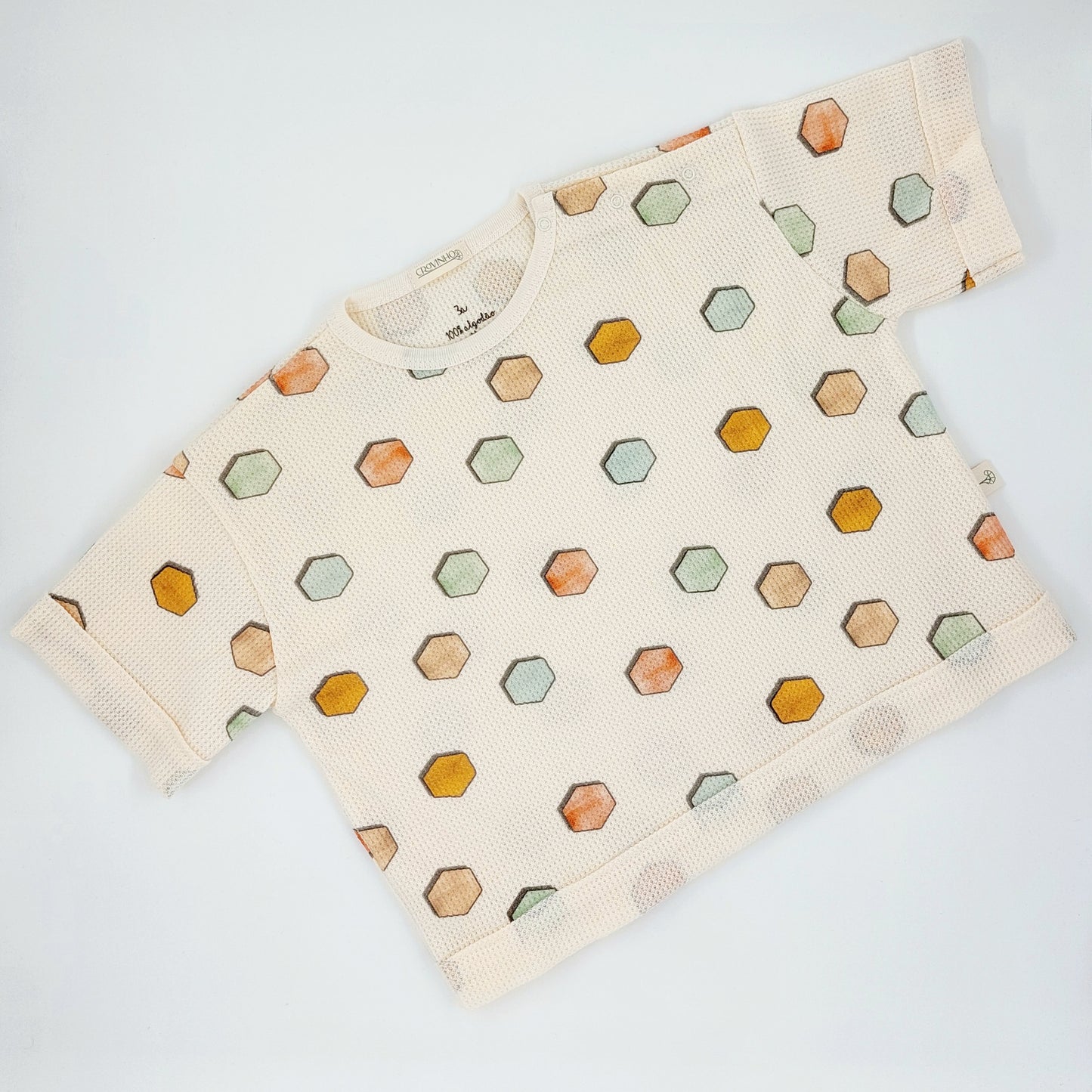 T-shirt Oversized estampada