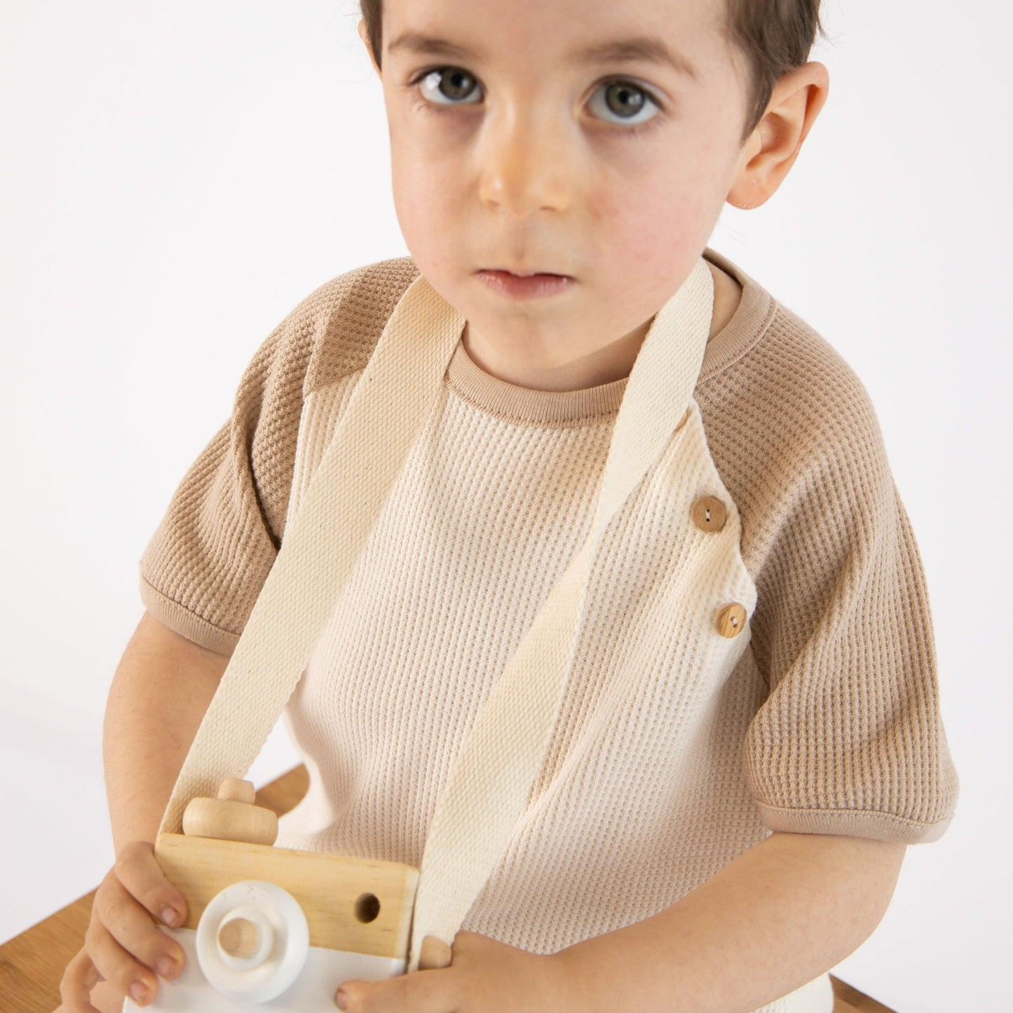 T-shirt manga raglan contraste