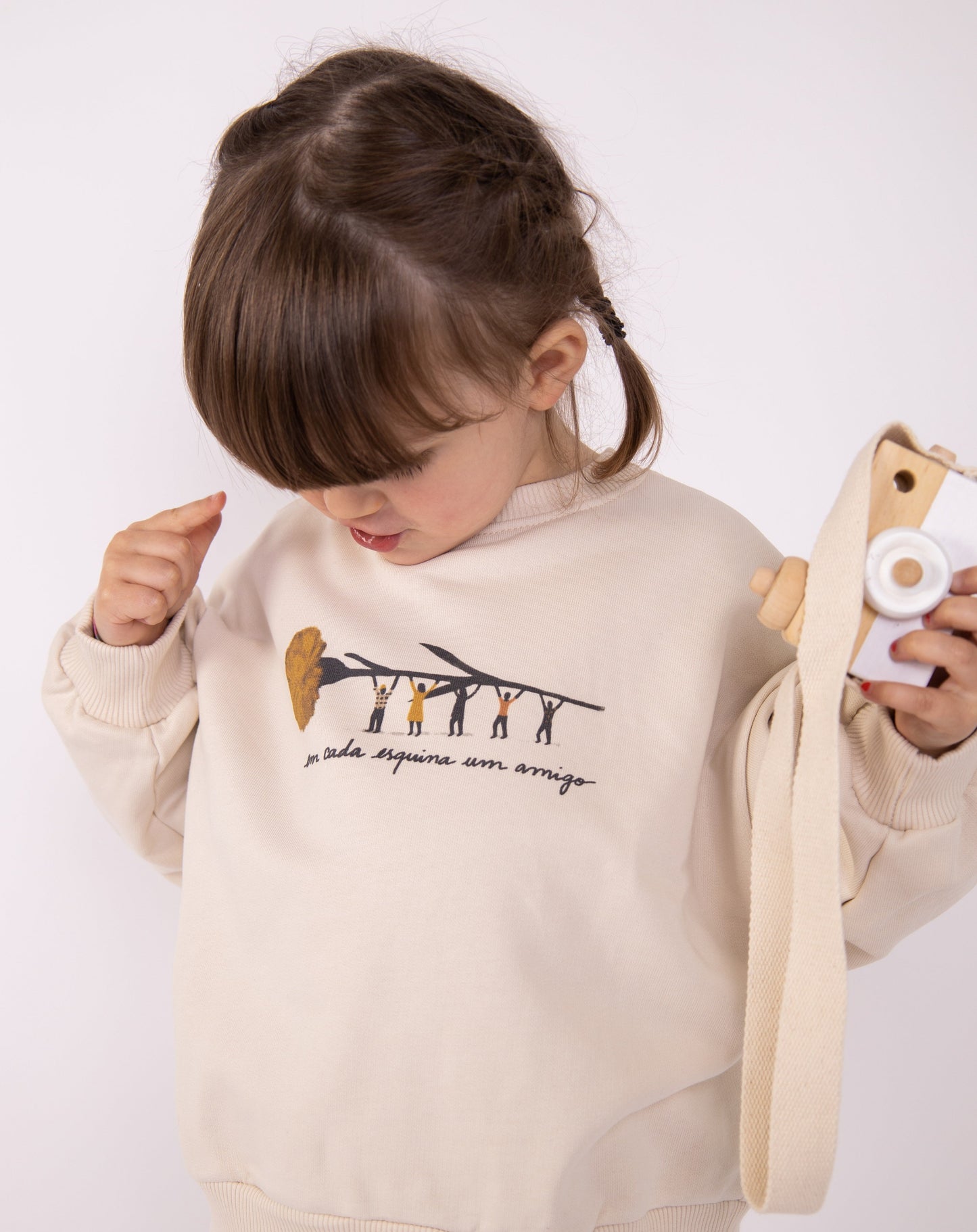 Sweatshirt "Um amigo"