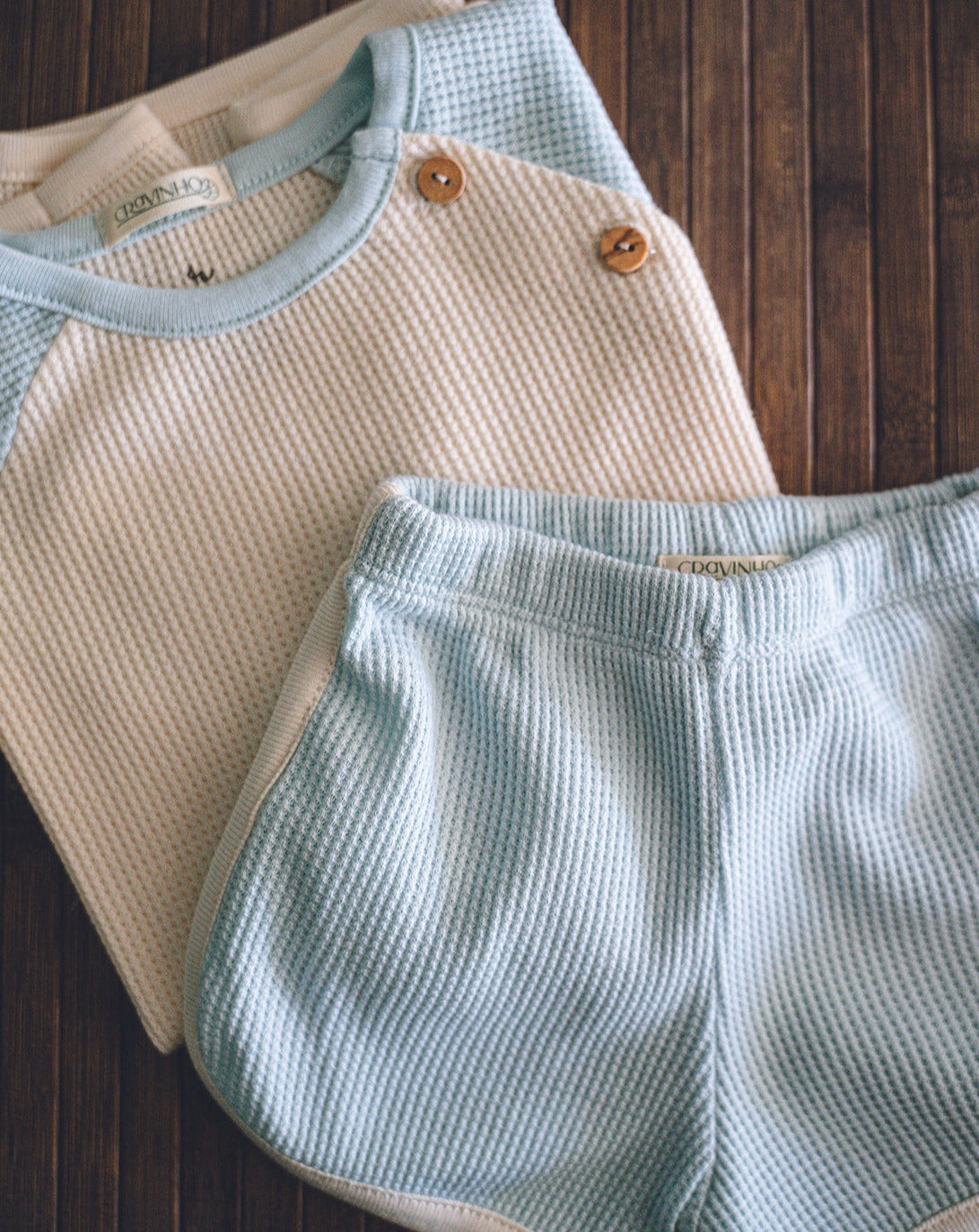 T-shirt manga raglan contraste