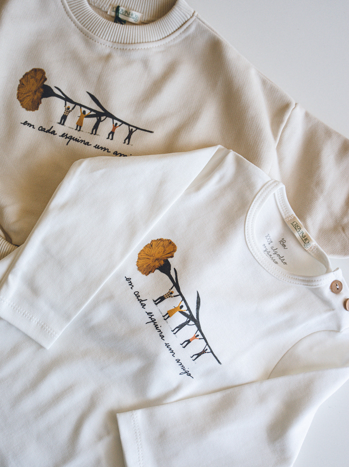 Sweatshirt "Um amigo"