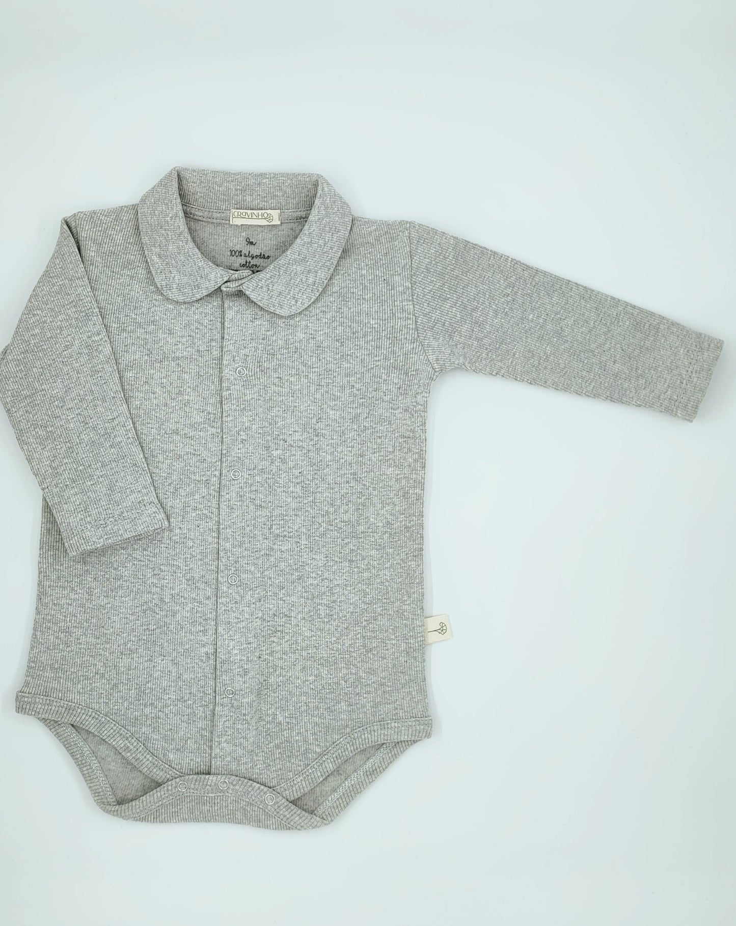 Body de gola redonda liso