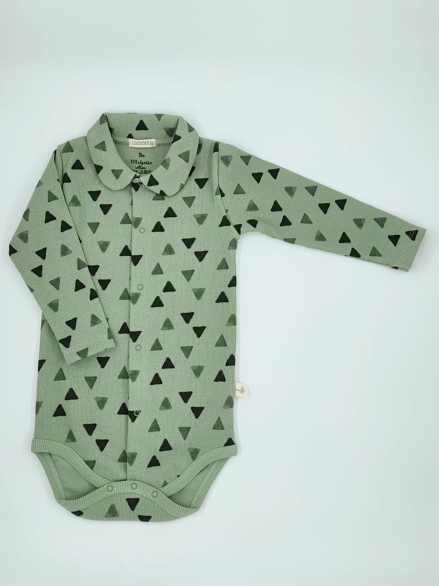 Body gola redonda estampado