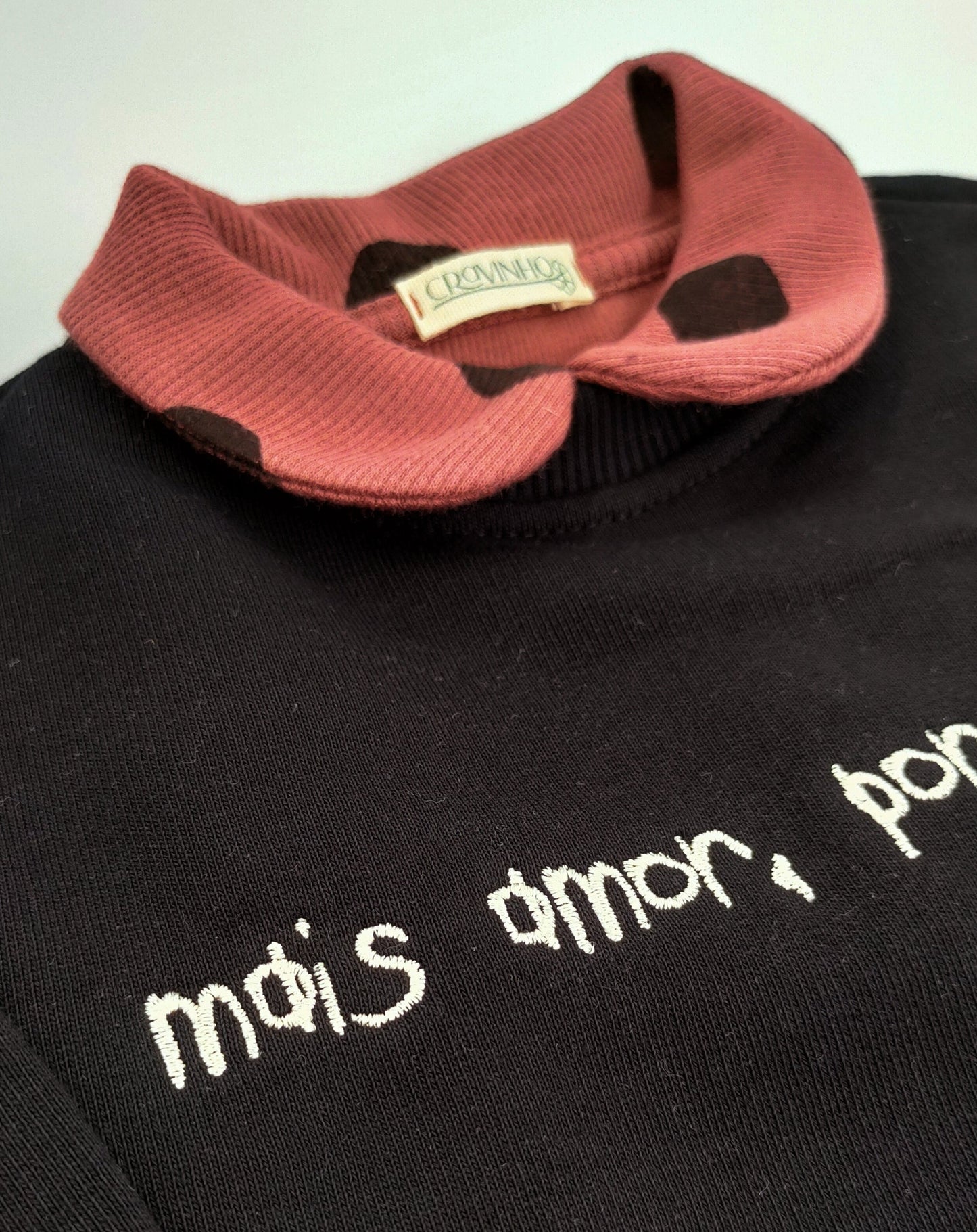 Body gola redonda estampado