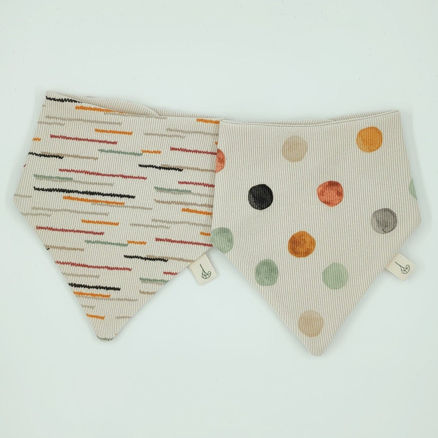 Babete bandana dupla-face