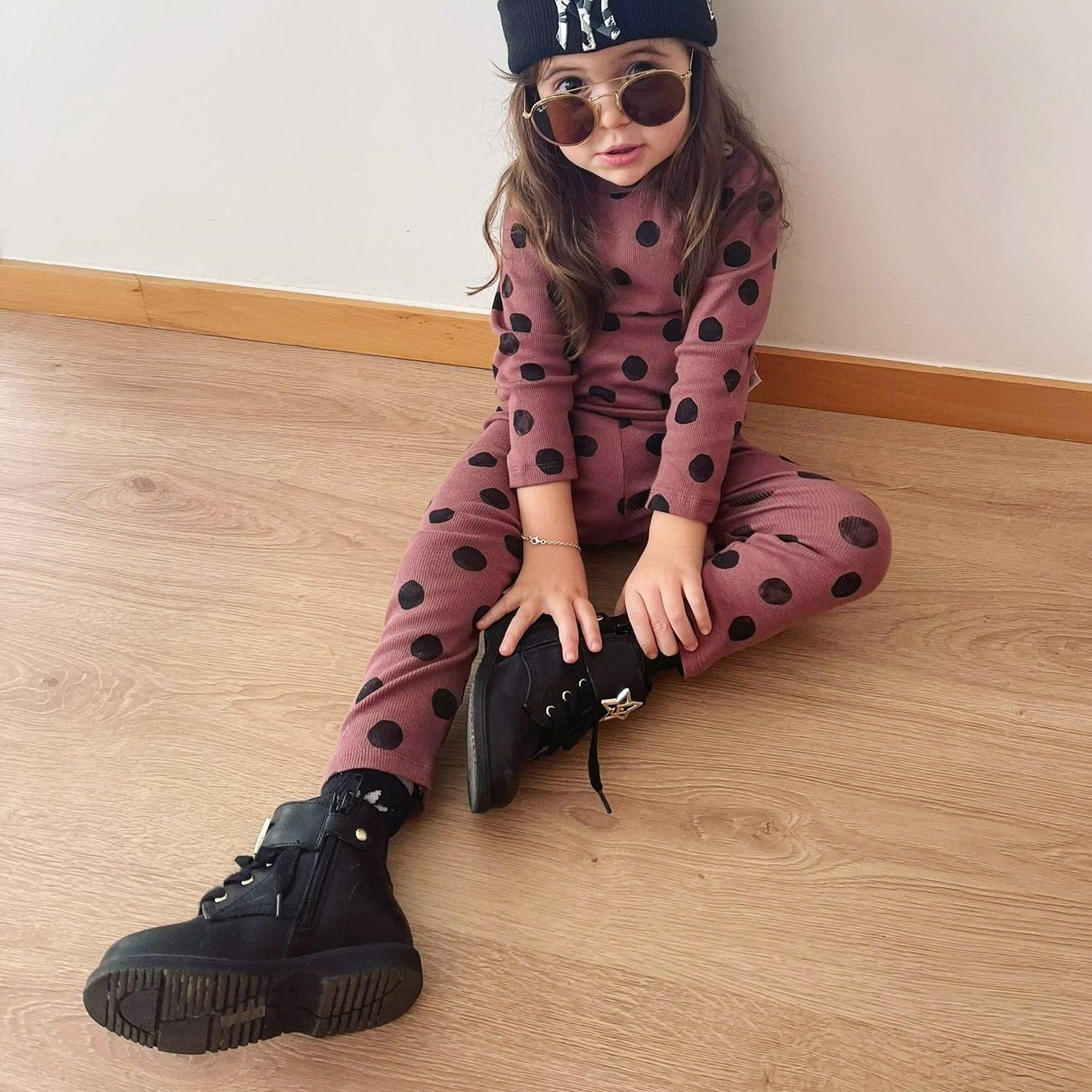 Calças "leggings" estampadas