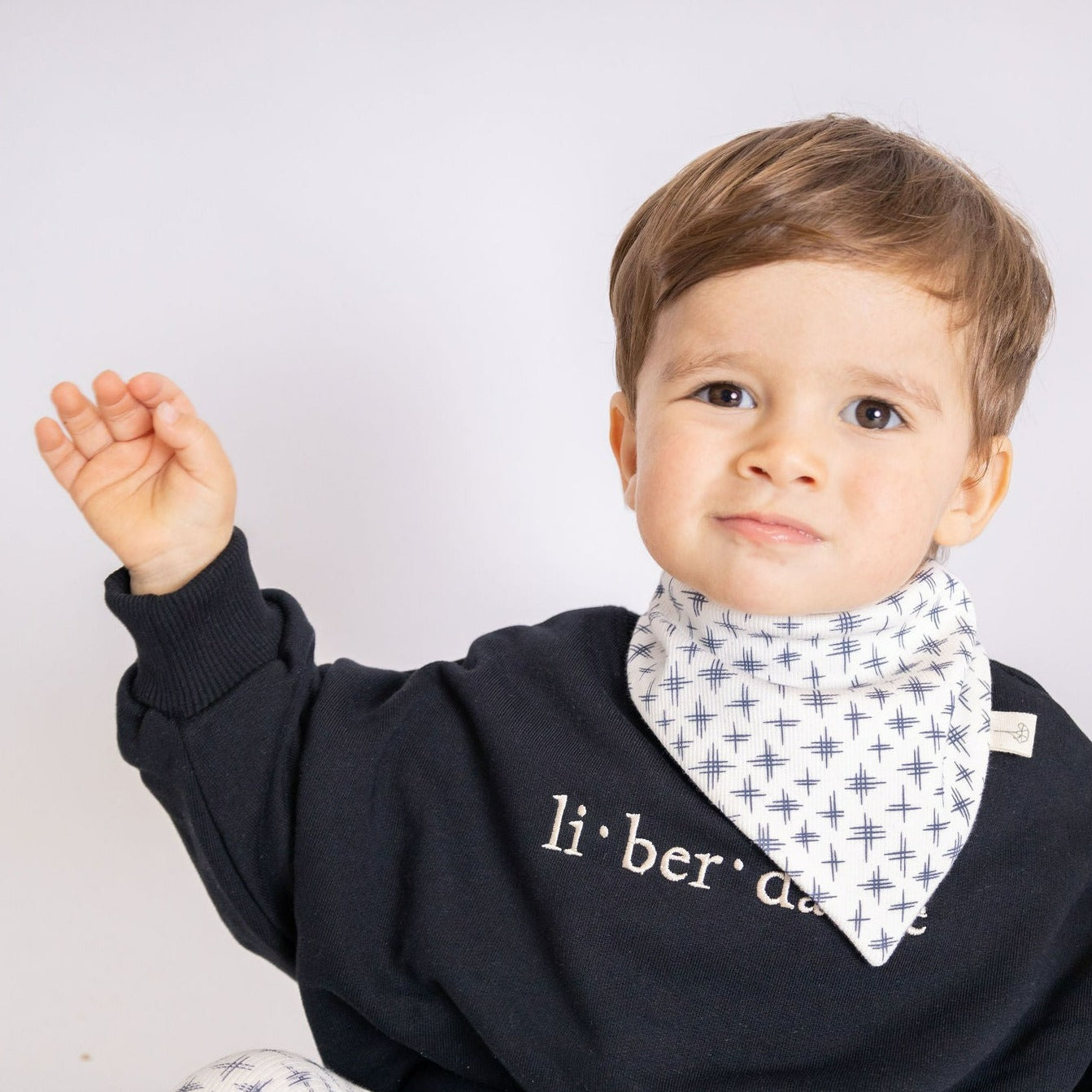 Babete bandana dupla-face