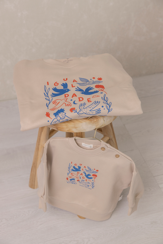 Sweatshirt "Asas de Abril: Igualdade" - adulto