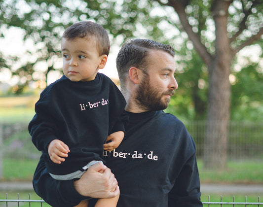 Sweatshirt "Liberdade", PRETO