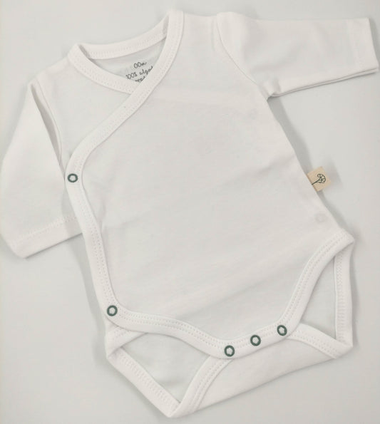 Body em Algodão Orgânico para Prematuros (interior sem carda)
