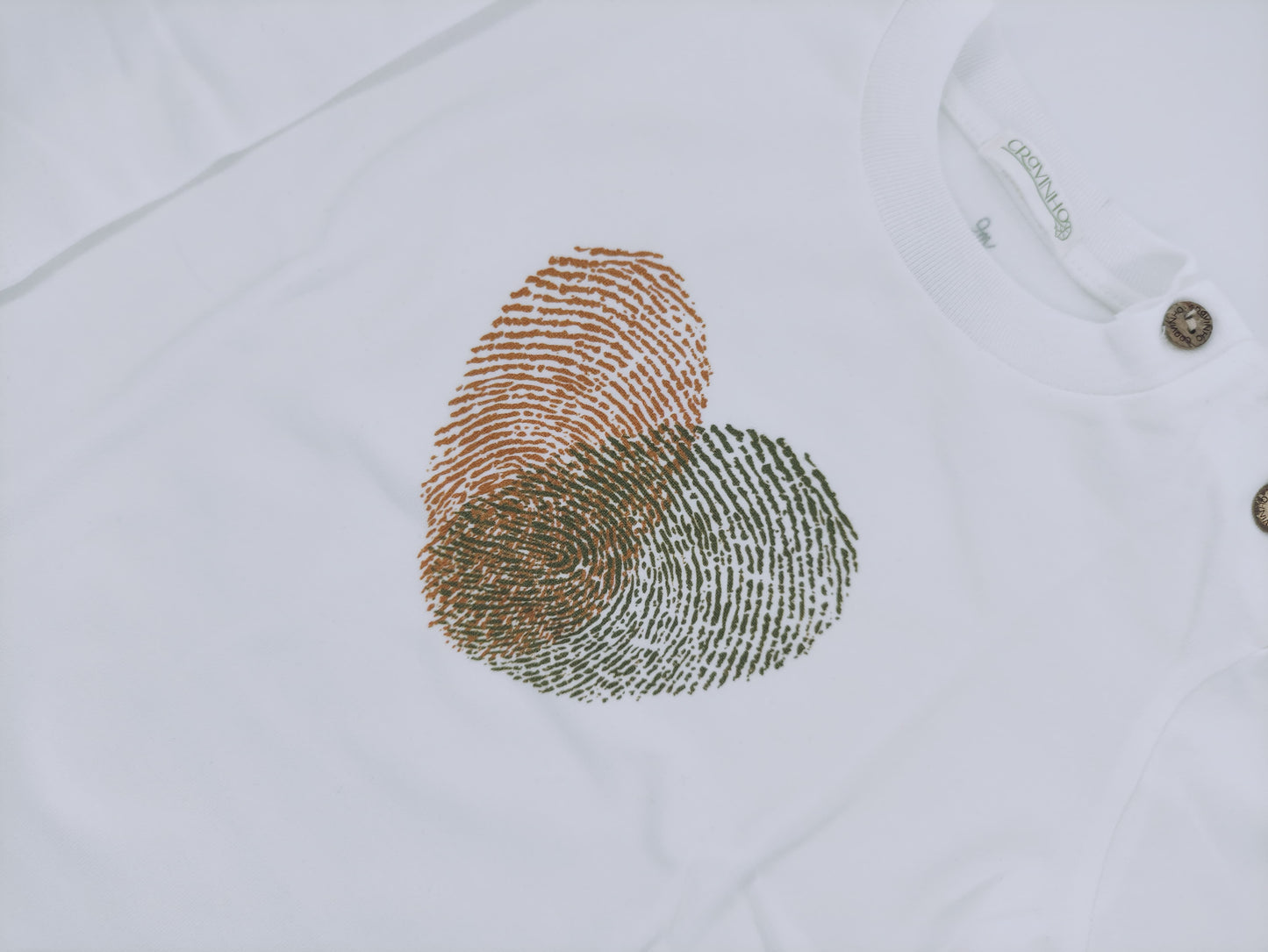 Camisola "Fingerprints", manga comprida