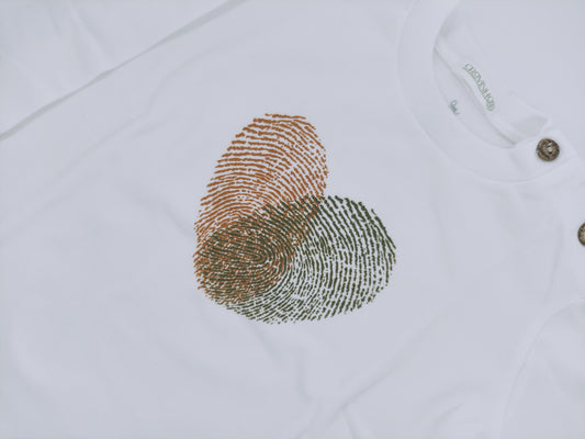 Camisola "Fingerprints", manga comprida