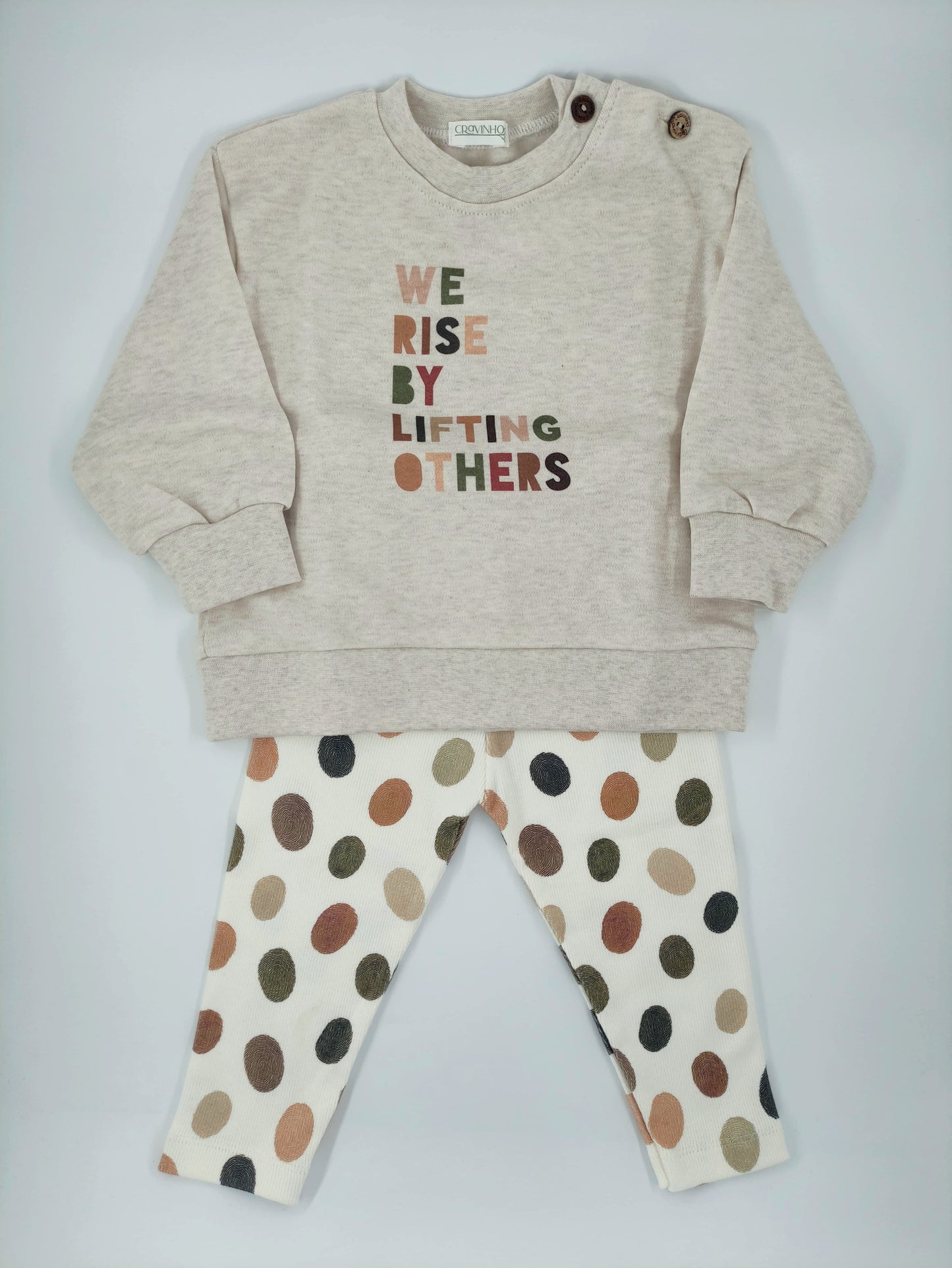 Leggings estampadas "Fingerprints"