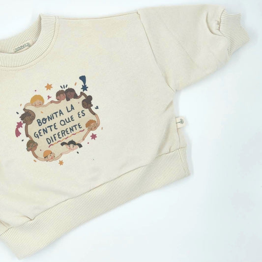Sweatshirt "Gente diferente"